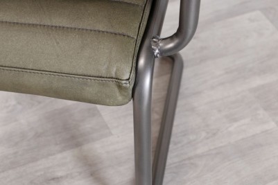 Lagoon Green Carver Chair Seat and Leg